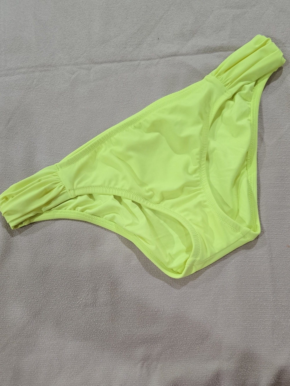 NWOT-Victoria's Secret Neon Yellow Bikini Bottom